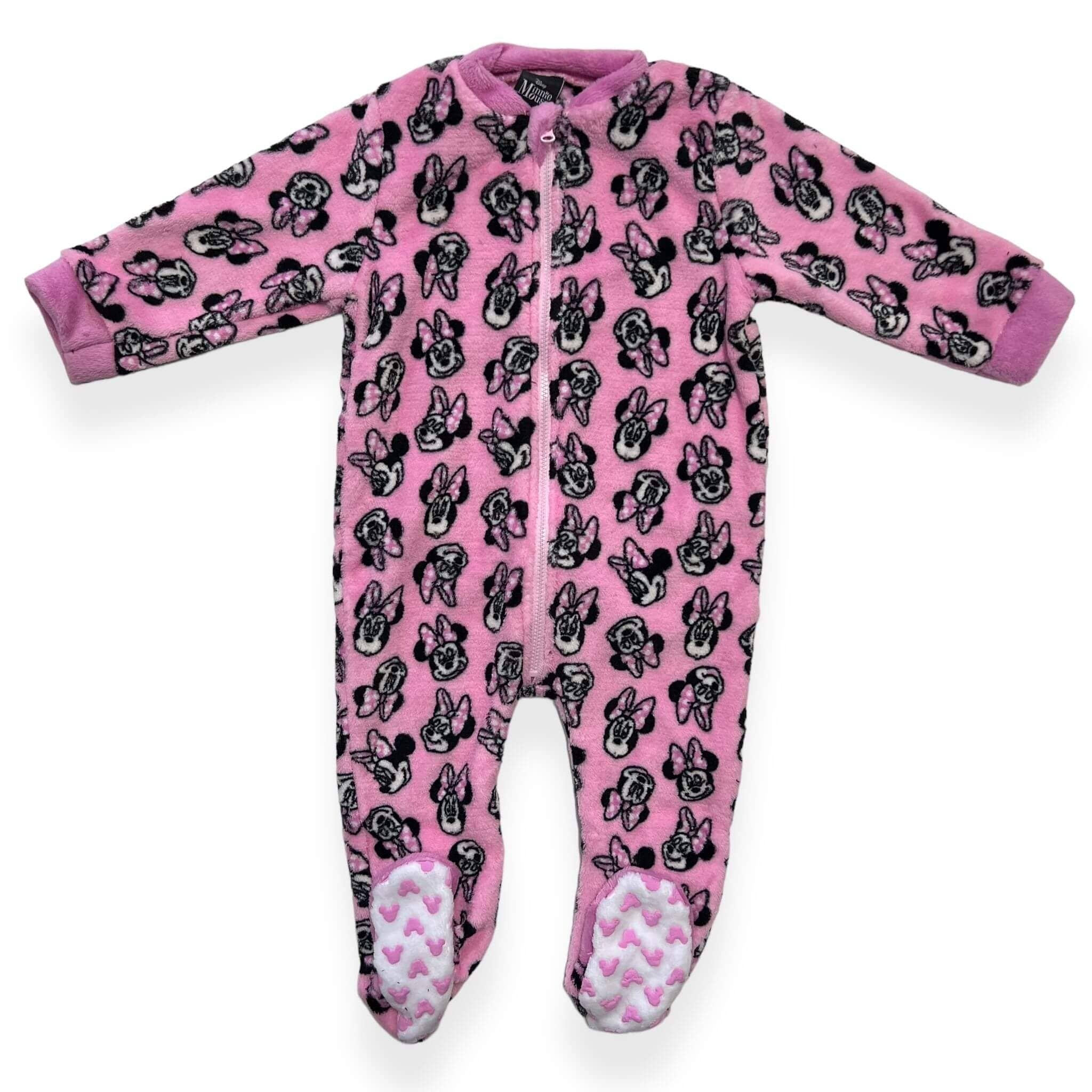 Minnie Mouse Chenille-Einteiler-Pyjama
